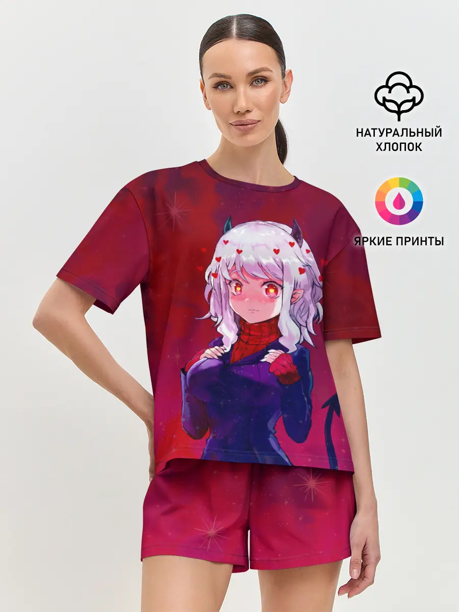 Женская пижама с шортами / Cute Modeus