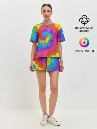 Женская пижама с шортами / ХИППИ