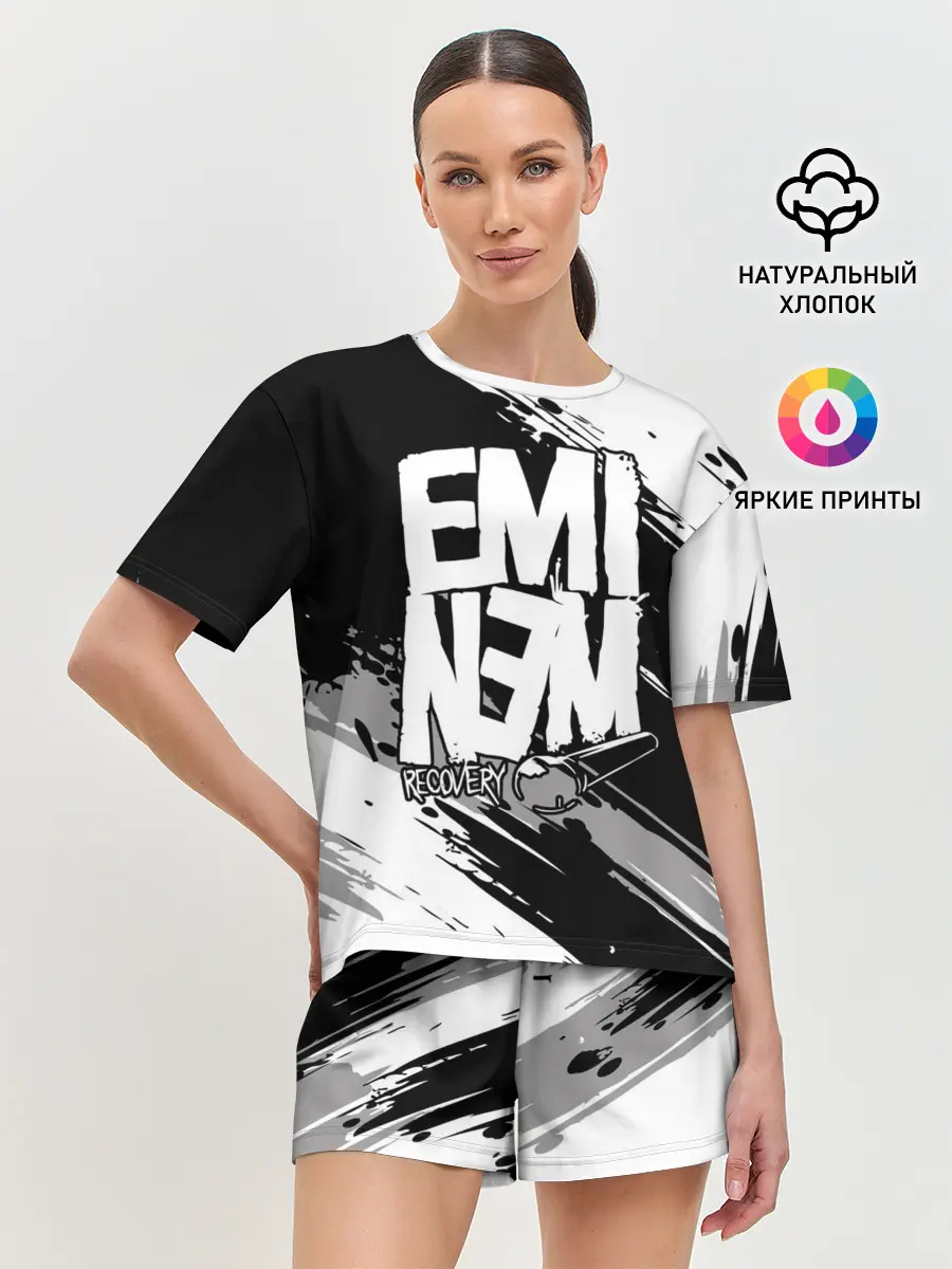 Женская пижама с шортами / Eminem