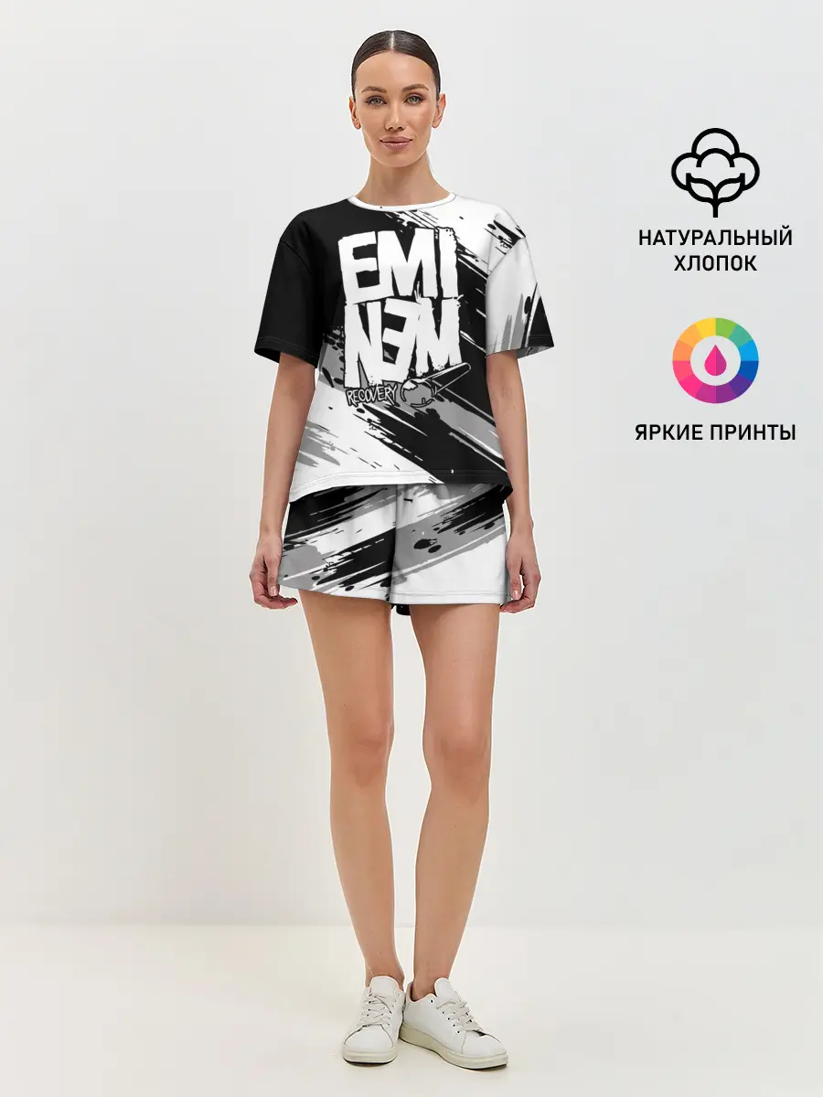 Женская пижама с шортами / Eminem