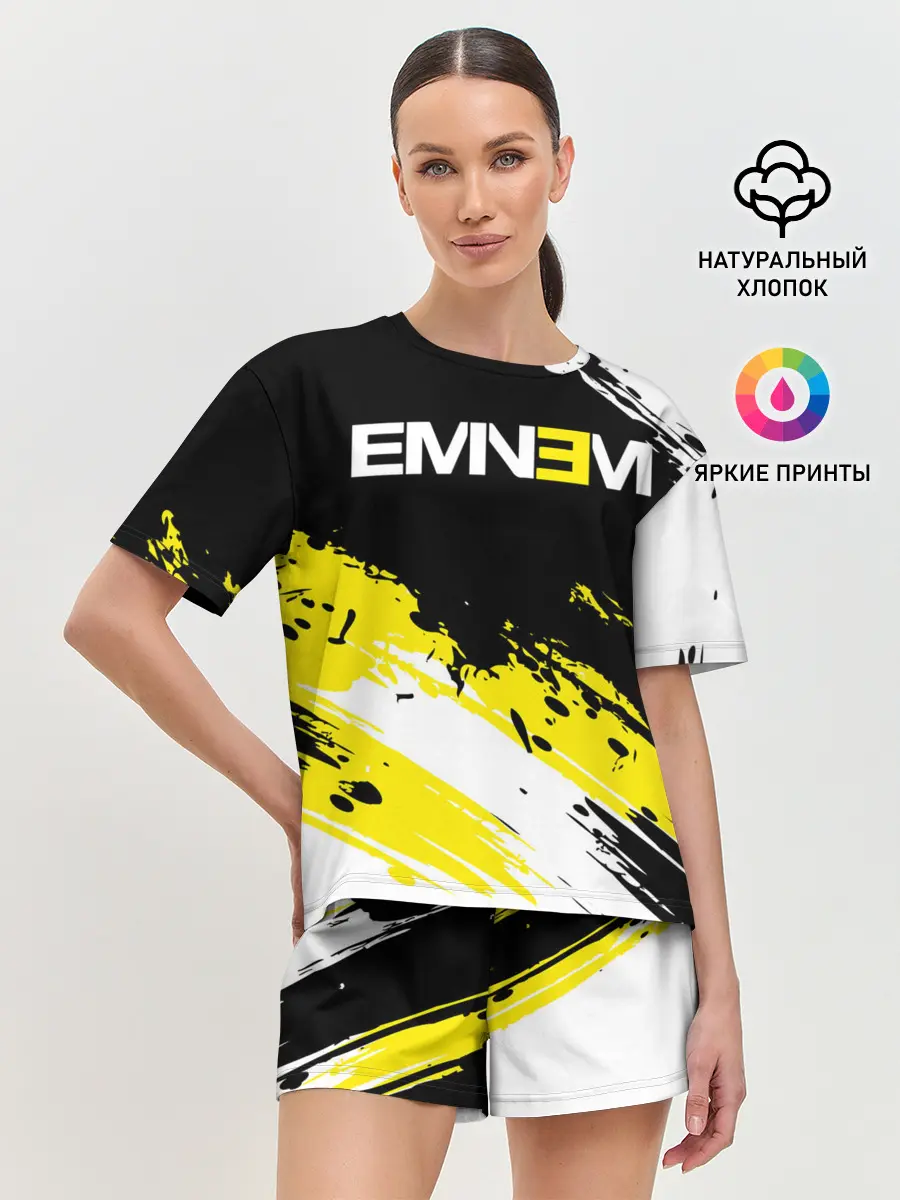 Женская пижама с шортами / Eminem