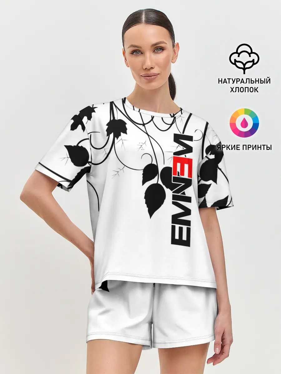 Женская пижама с шортами / Eminem