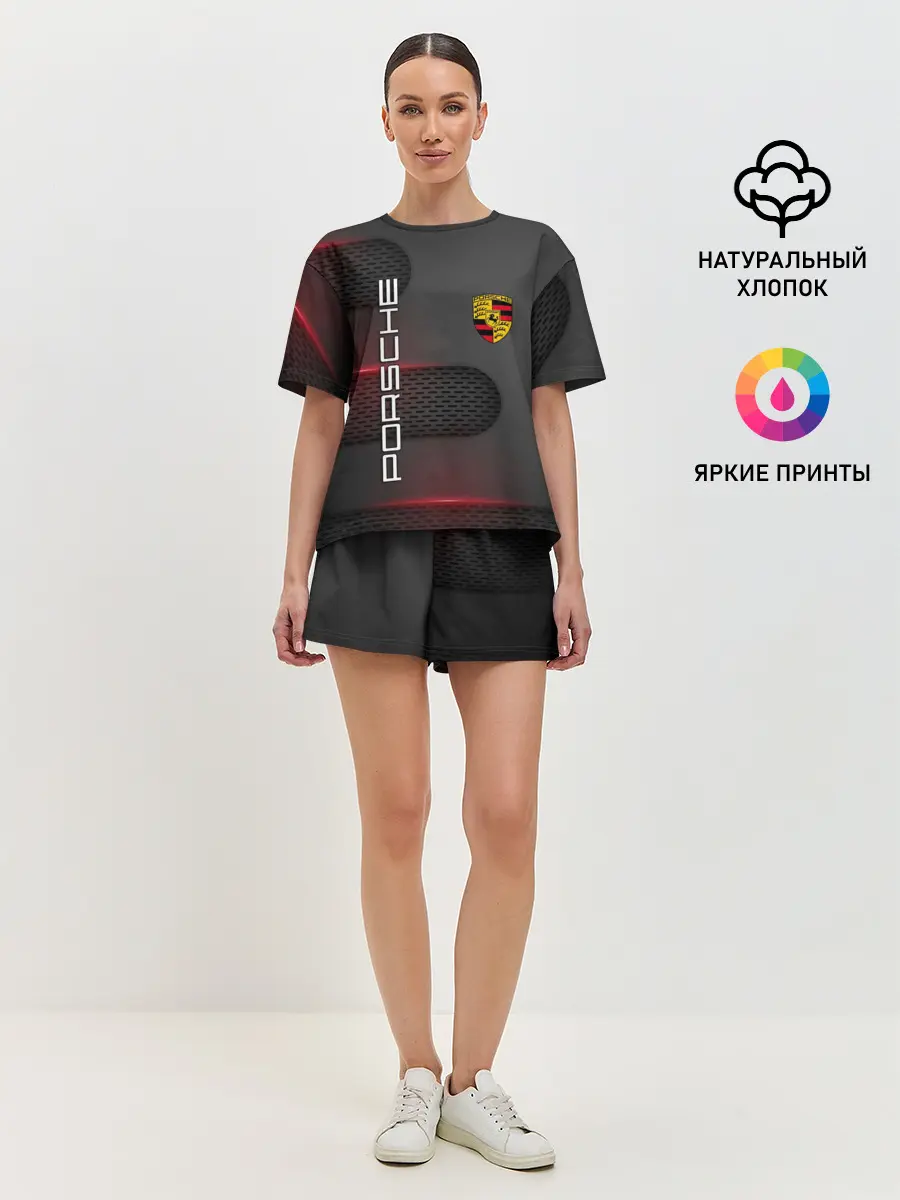 Женская пижама с шортами / PORSCHE