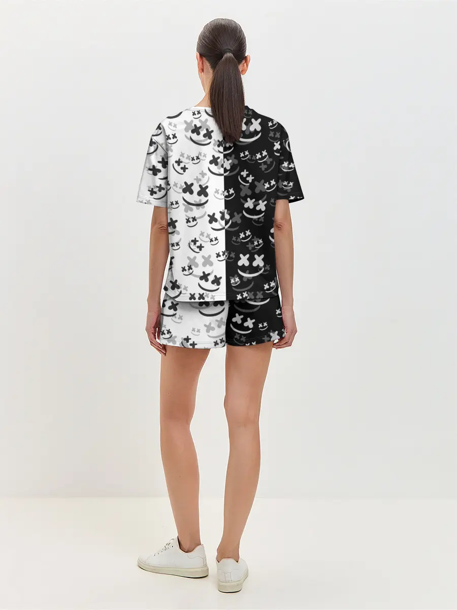 Женская пижама с шортами / FORTNITE | MARSHMELLO