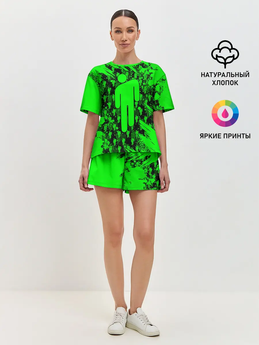 Женская пижама с шортами / BILLIE EILISH