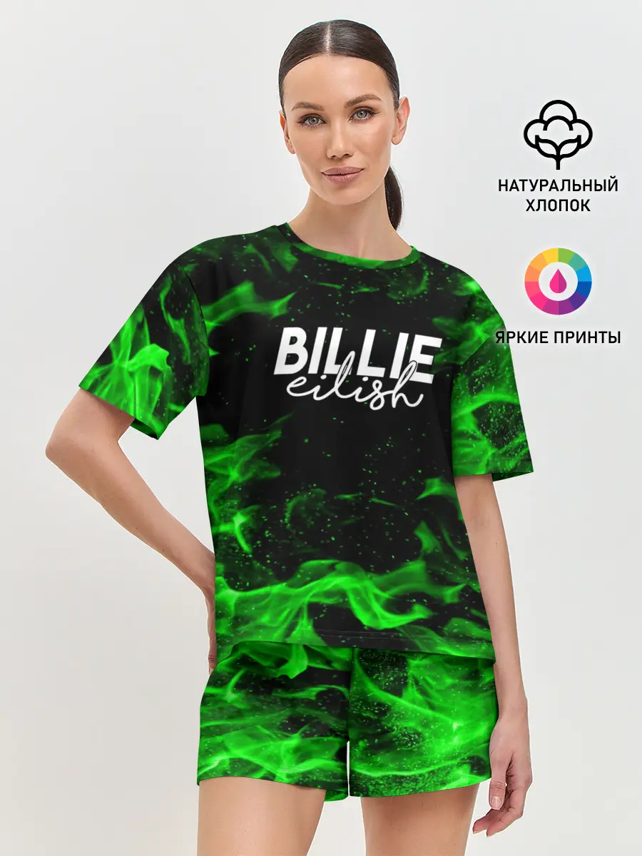 Женская пижама с шортами / BILLIE EILISH