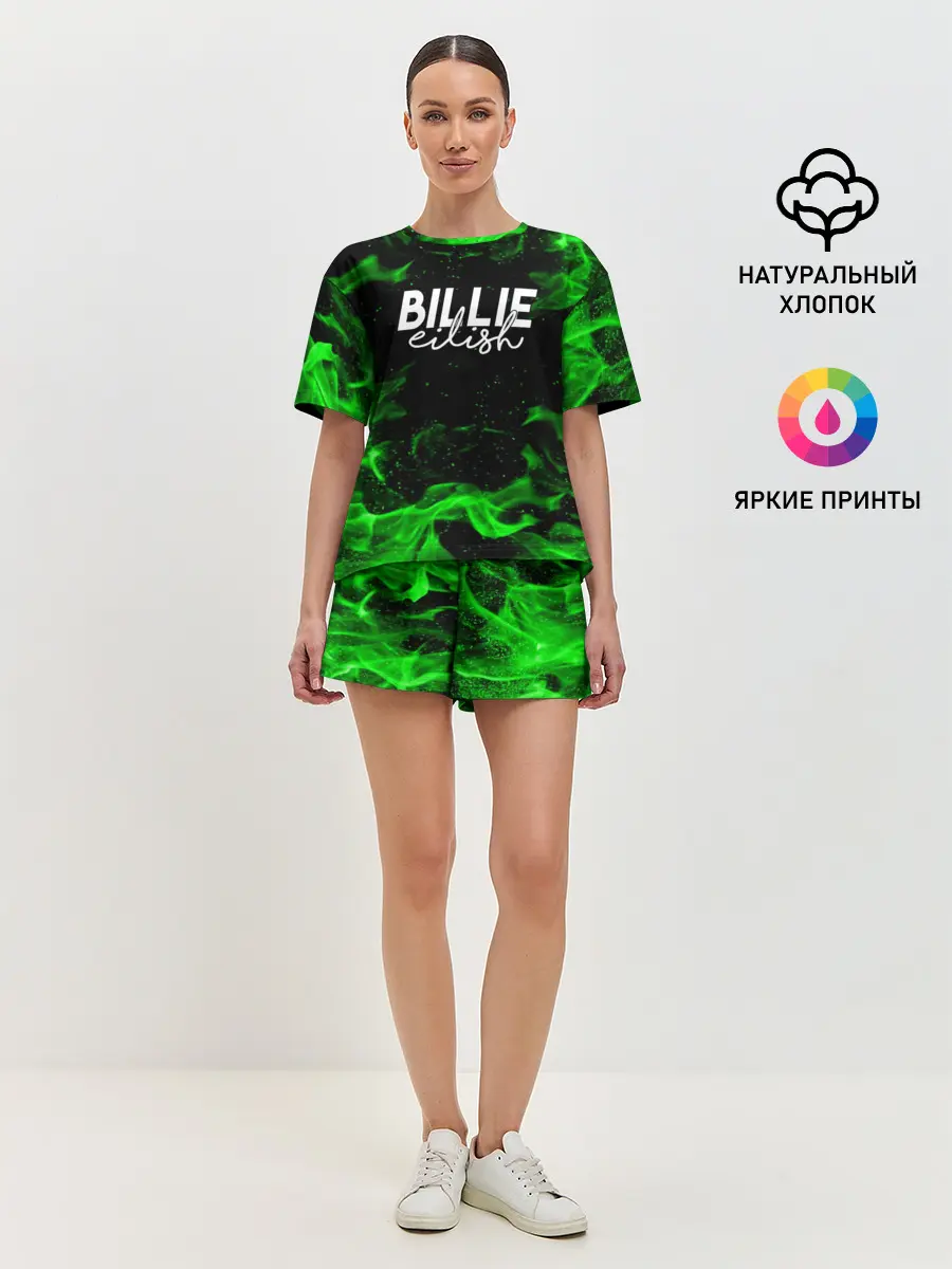 Женская пижама с шортами / BILLIE EILISH