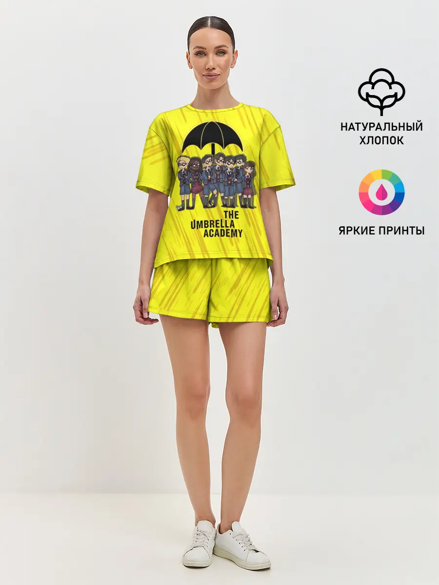 Женская пижама с шортами / The Umbrella Academy