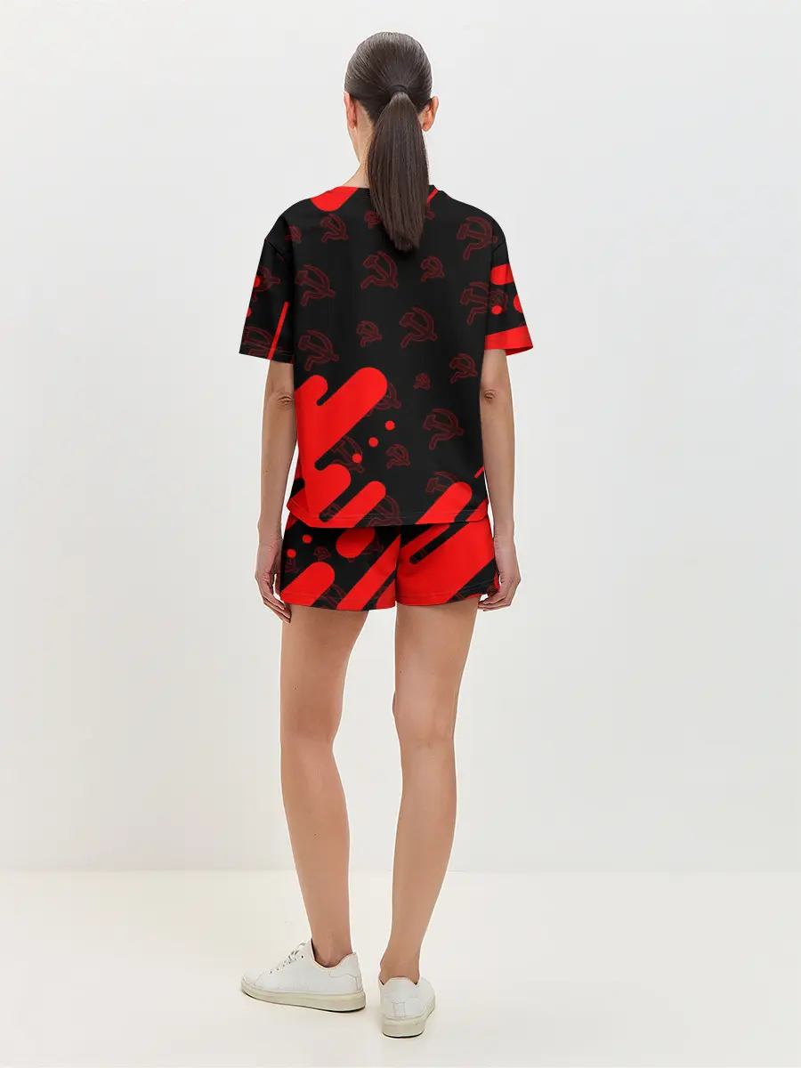 Женская пижама с шортами / СССР / USSR