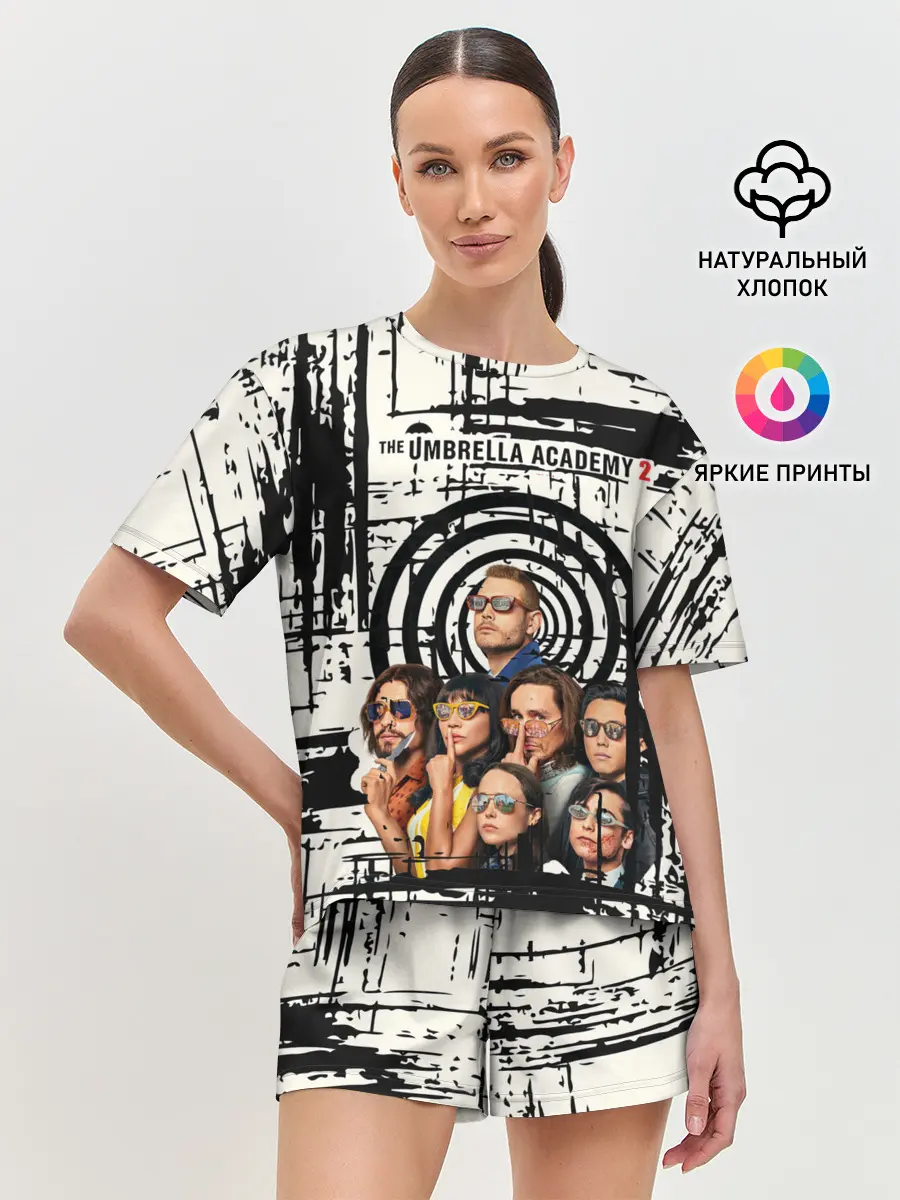 Женская пижама с шортами / The Umbrella Academy