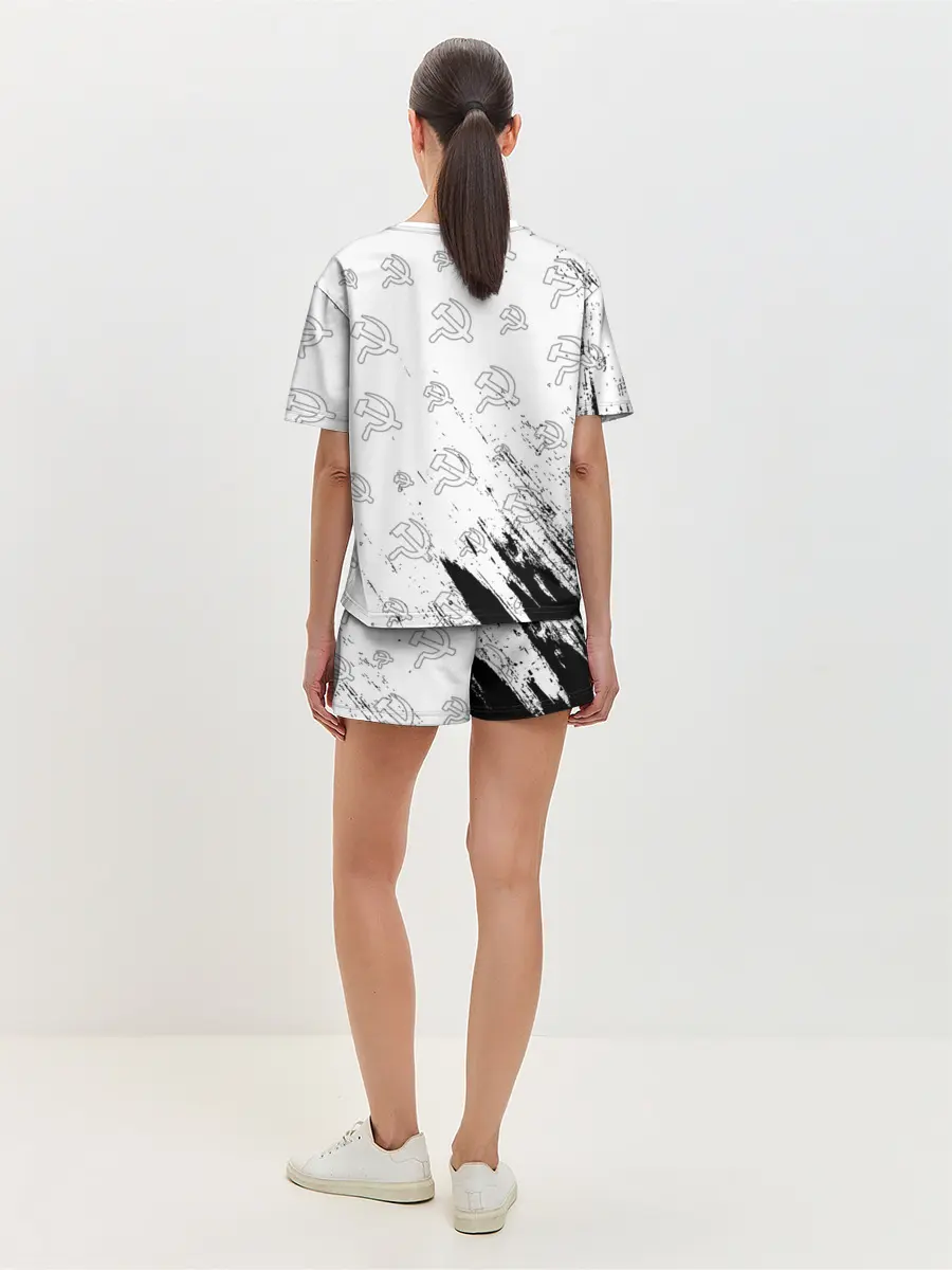 Женская пижама с шортами / USSR / СССР