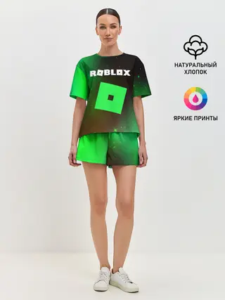 Женская пижама с шортами / ROBLOX / РОБЛОКС