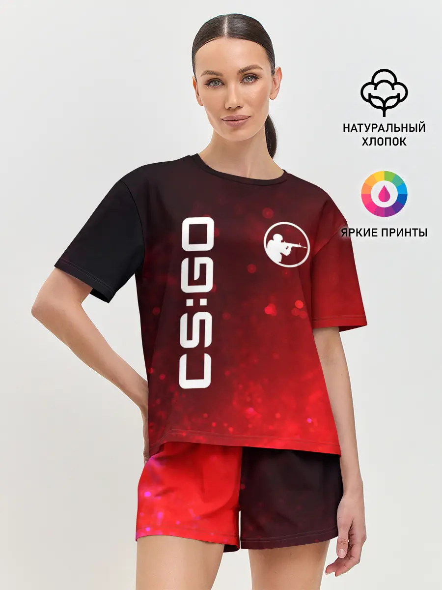 Женская пижама с шортами / CS GO | КС ГО