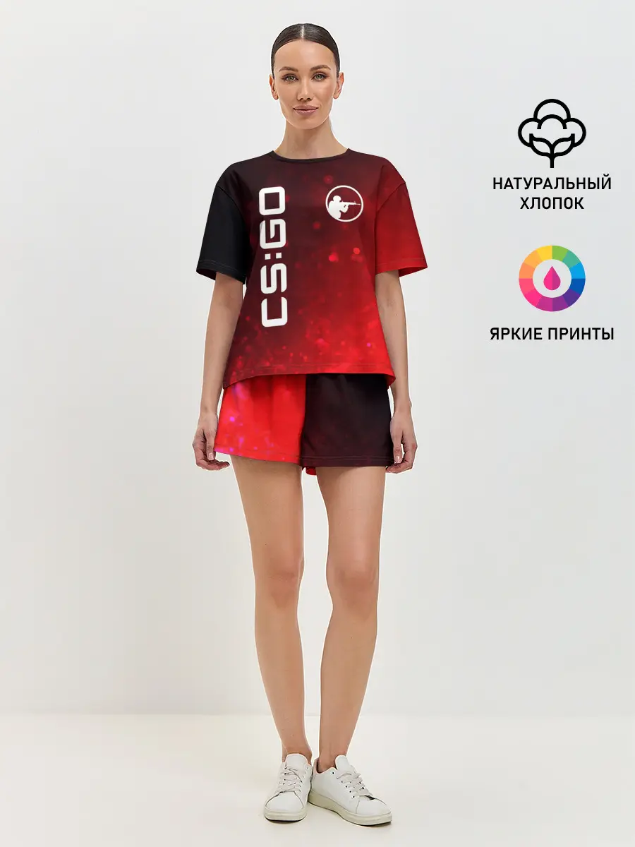 Женская пижама с шортами / CS GO | КС ГО