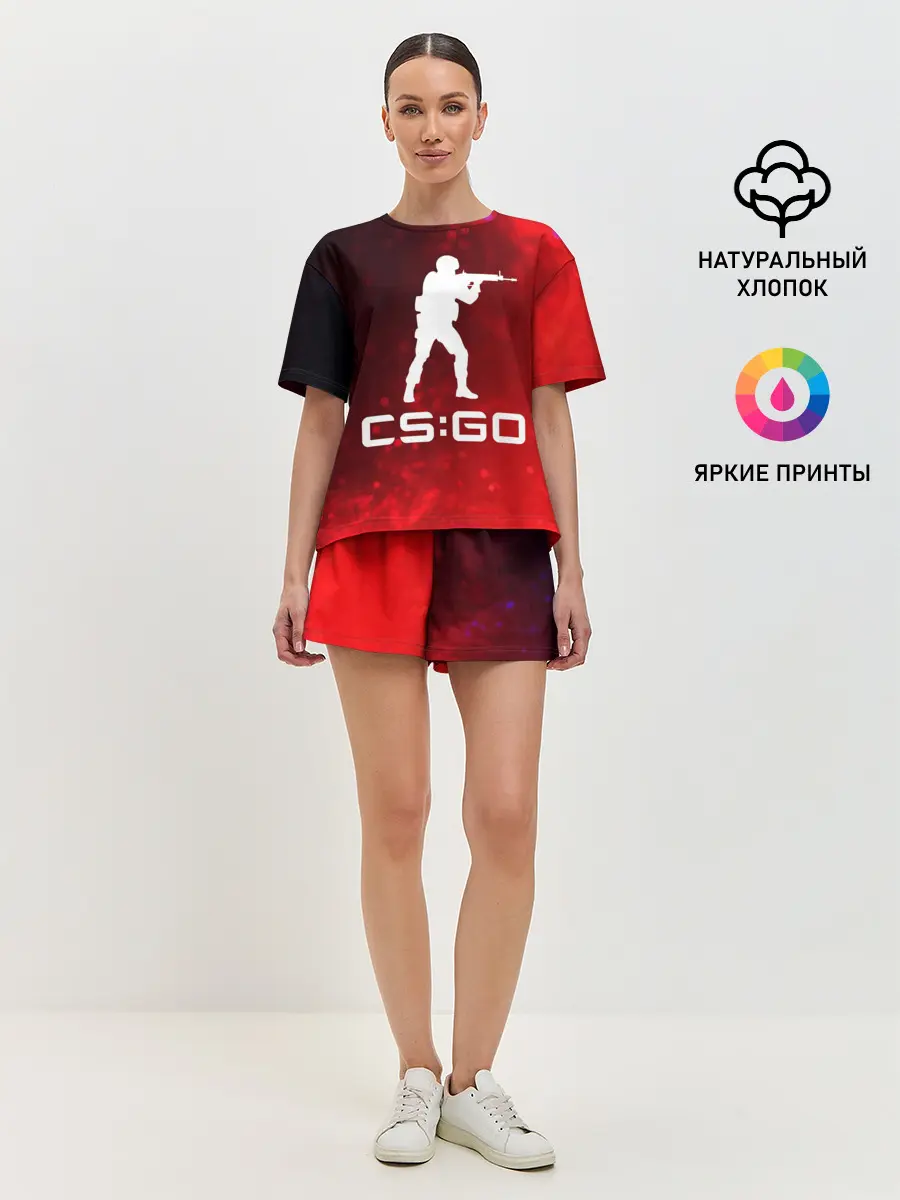 Женская пижама с шортами / CS GO | КС ГО