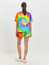 Женская пижама с шортами / TIE-DYE СТЕНА