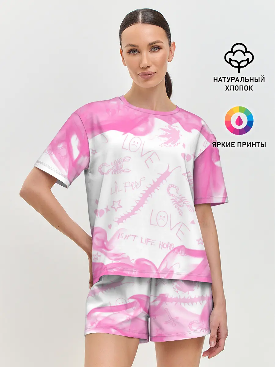 Женская пижама с шортами / LIL PEEP / ЛИЛ ПИП