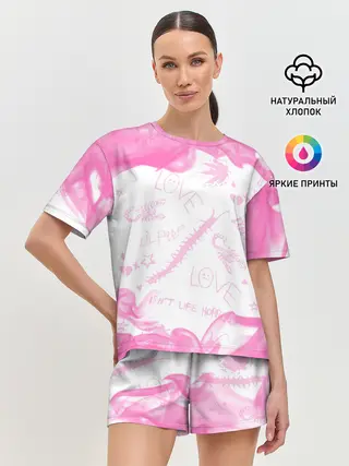 Женская пижама с шортами / LIL PEEP / ЛИЛ ПИП