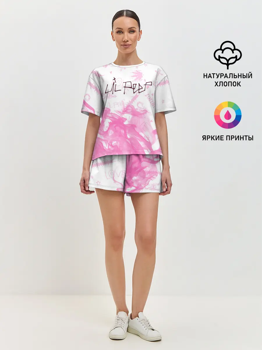 Женская пижама с шортами / LIL PEEP / ЛИЛ ПИП