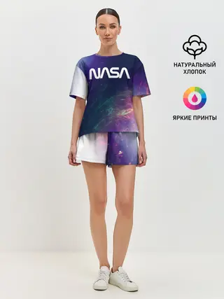 Женская пижама с шортами / NASA / НАСА