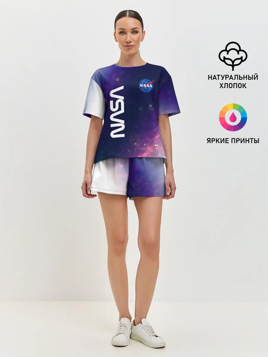 Женская пижама с шортами / NASA / НАСА