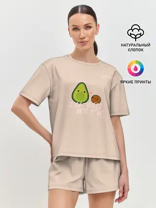 Женская пижама с шортами / Face Off - Ill miss you bro