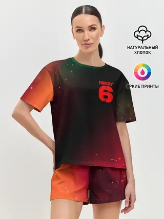 Женская пижама с шортами / FAR CRY 6 / ФАР КРАЙ 6