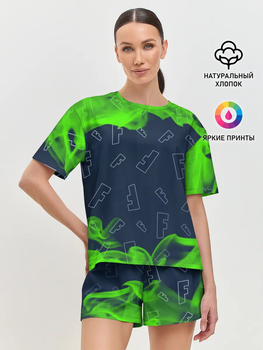 Женская пижама с шортами / FORTNITE / ФОРТНАЙТ