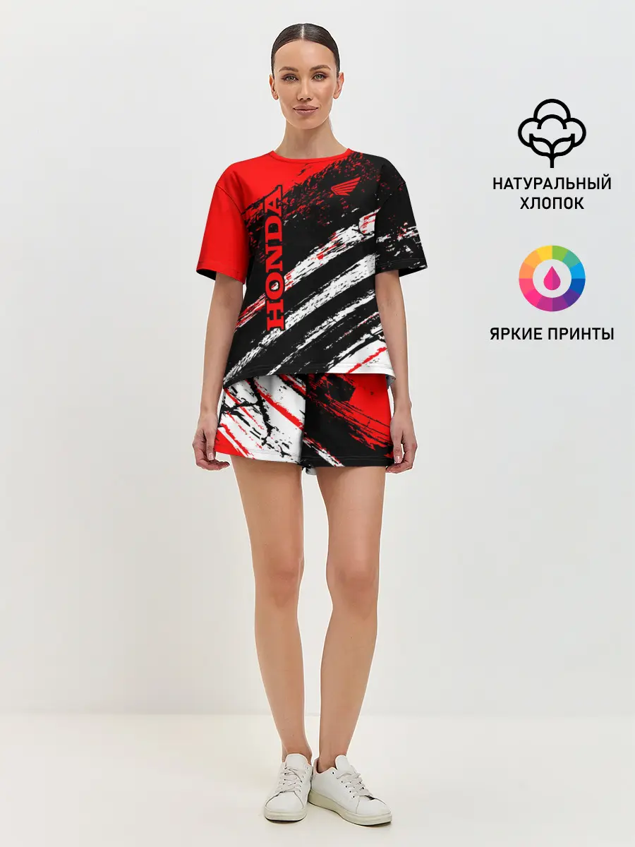 Женская пижама с шортами / HONDA