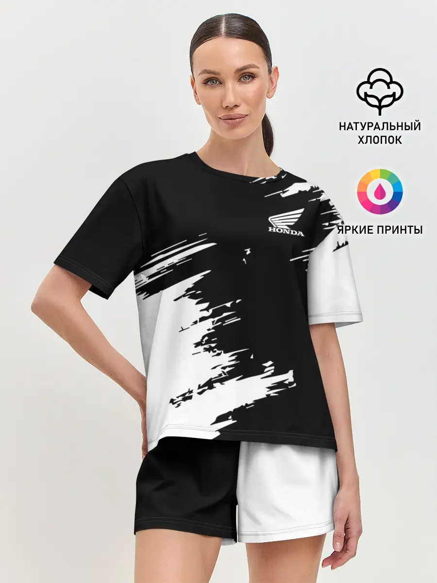 Женская пижама с шортами / HONDA