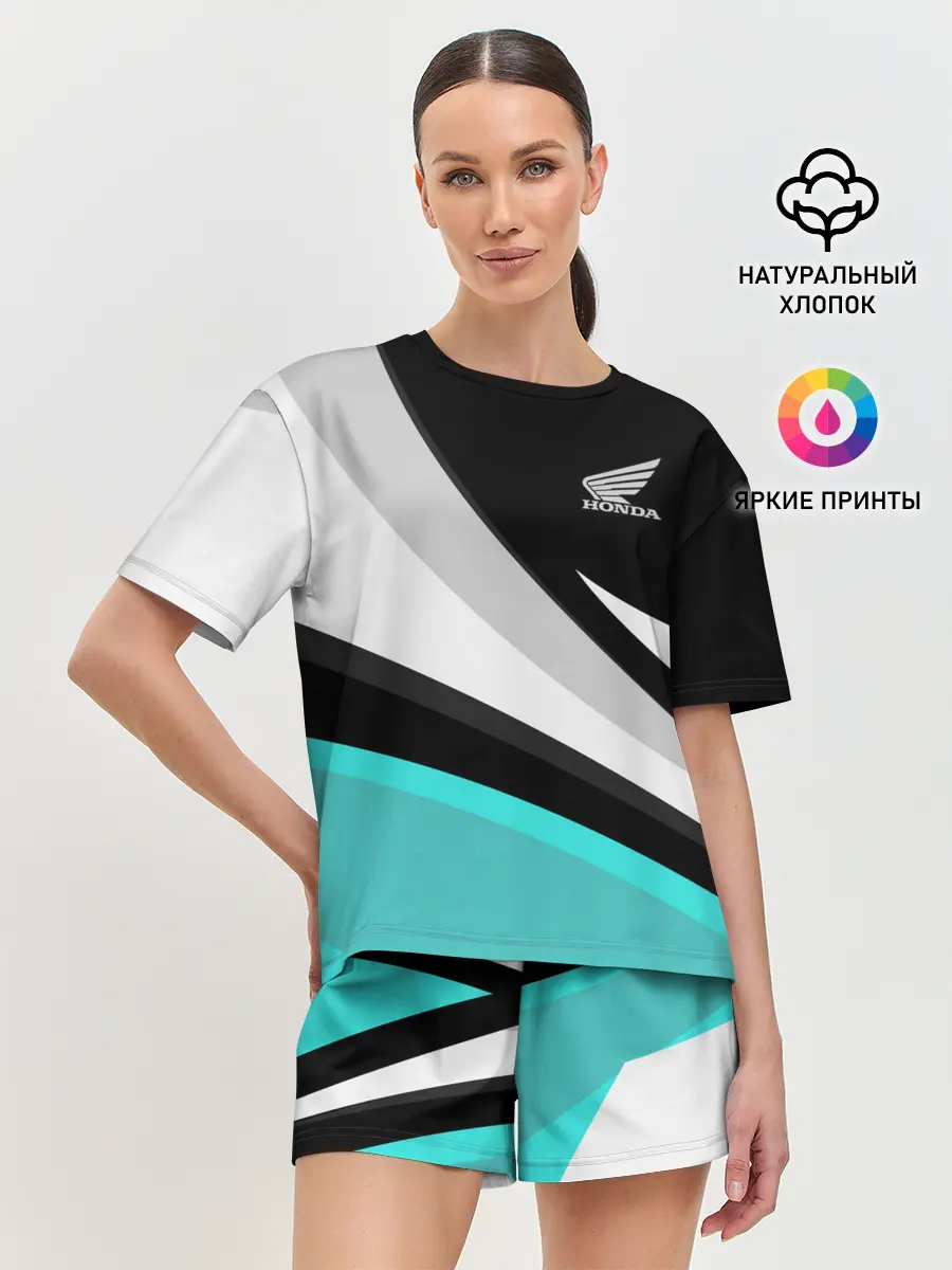 Женская пижама с шортами / HONDA