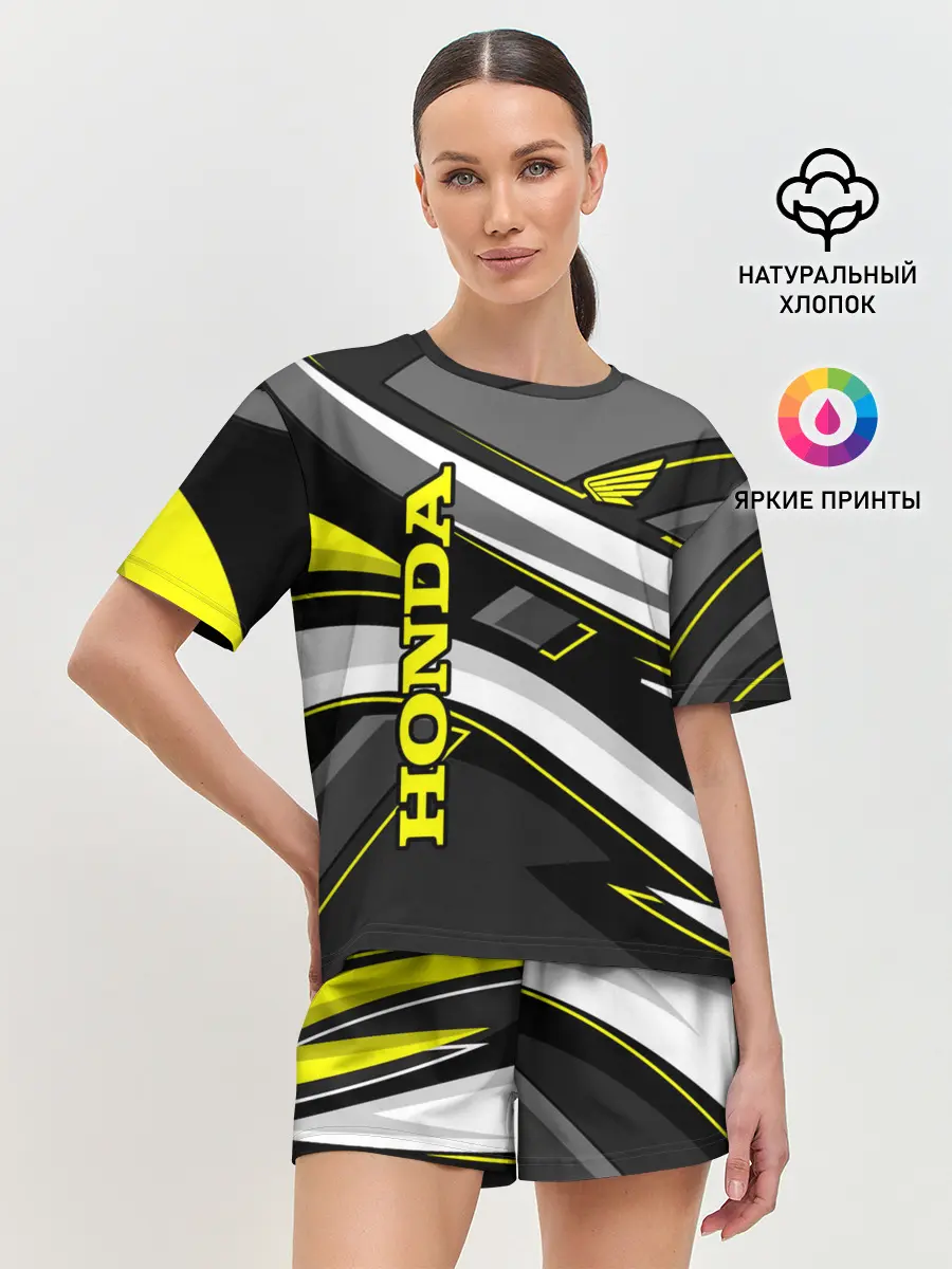 Женская пижама с шортами / HONDA