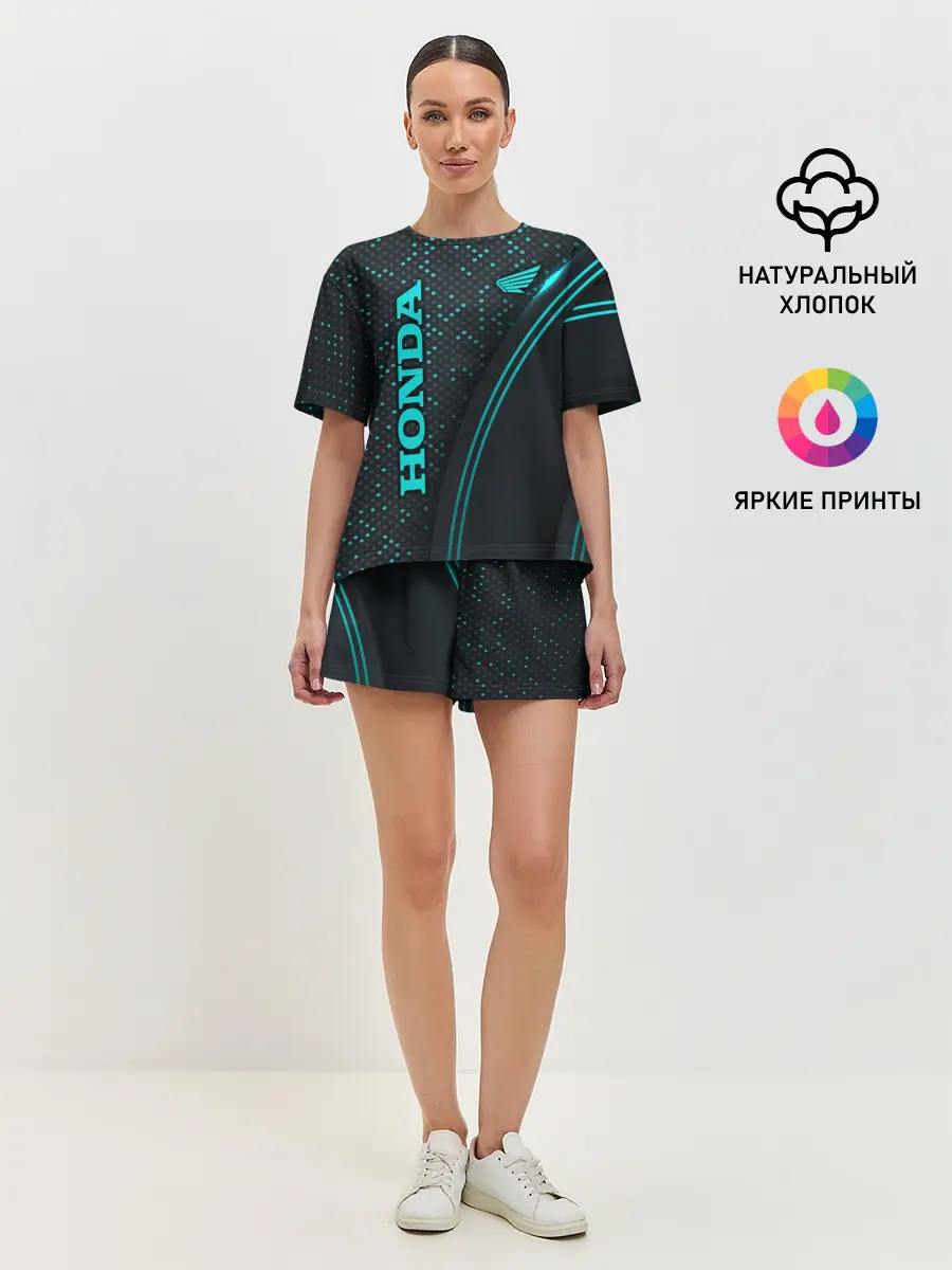 Женская пижама с шортами / HONDA