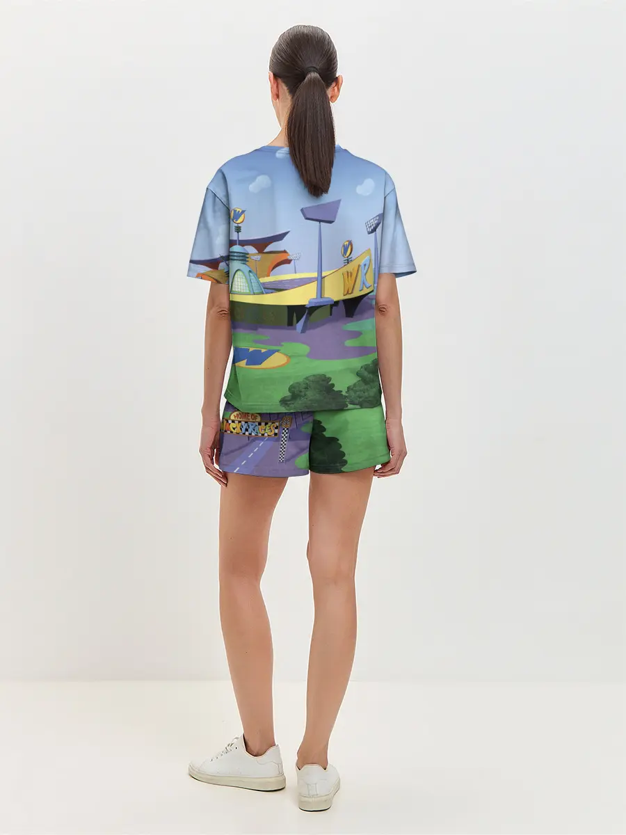 Женская пижама с шортами / Bella Badge