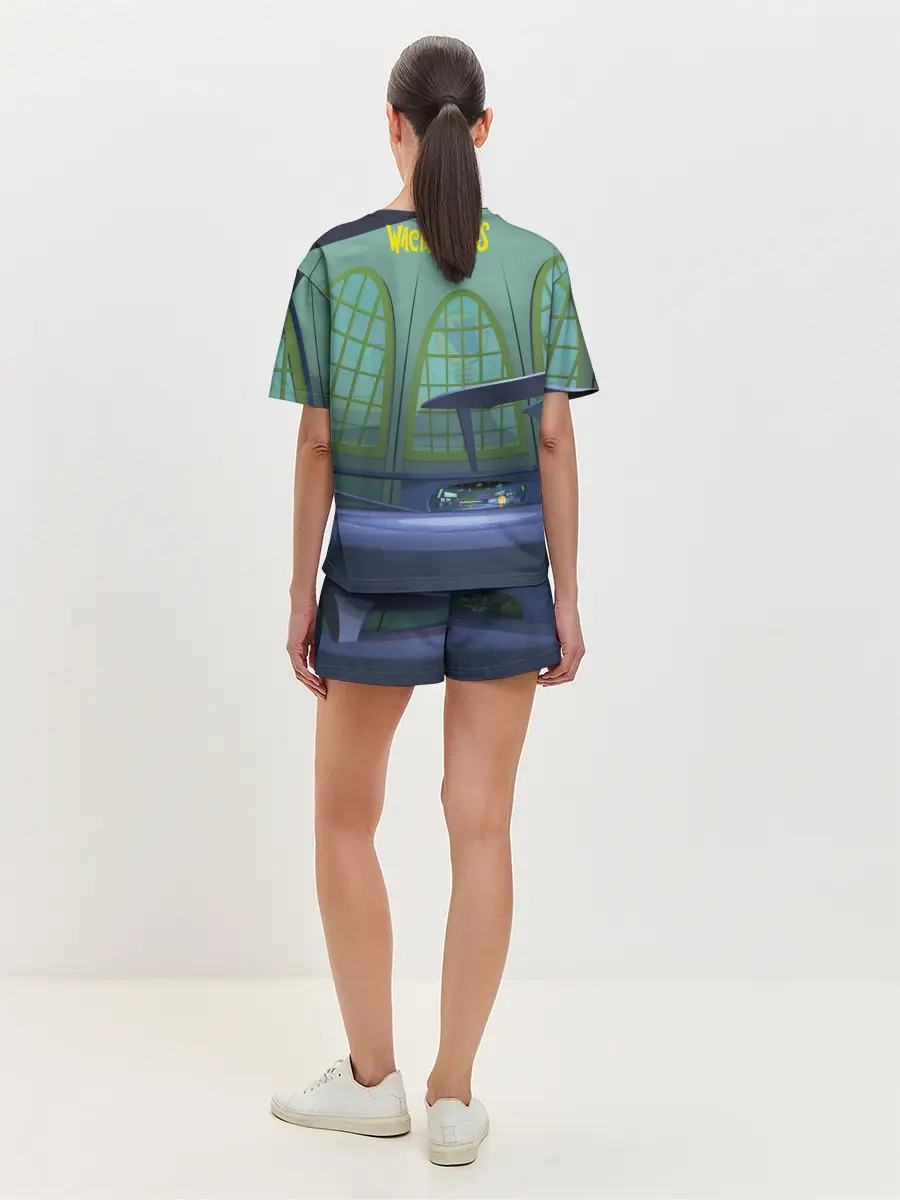 Женская пижама с шортами / IQ Wacky Races