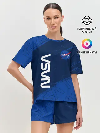 Женская пижама с шортами / NASA / НАСА