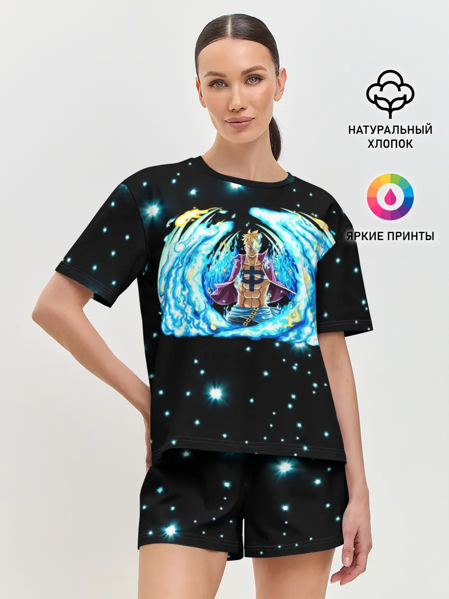 Женская пижама с шортами / Ван Пис | Марко