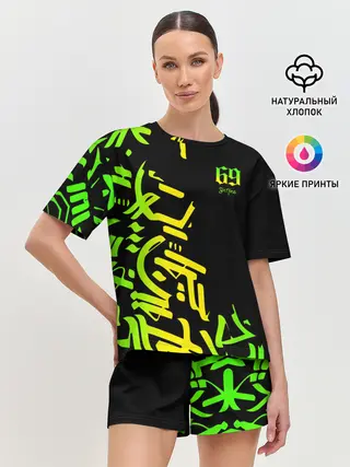 Женская пижама с шортами / 6ix9ine Tekashi