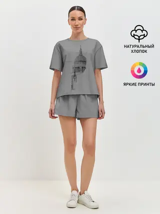 Женская пижама с шортами / собор
