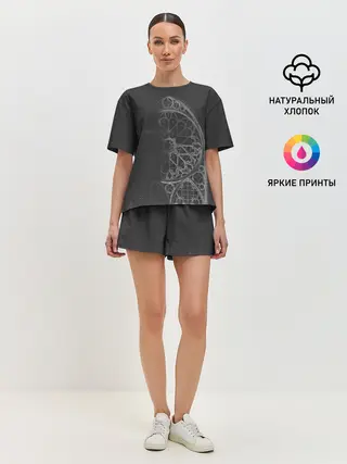 Женская пижама с шортами / архитектор