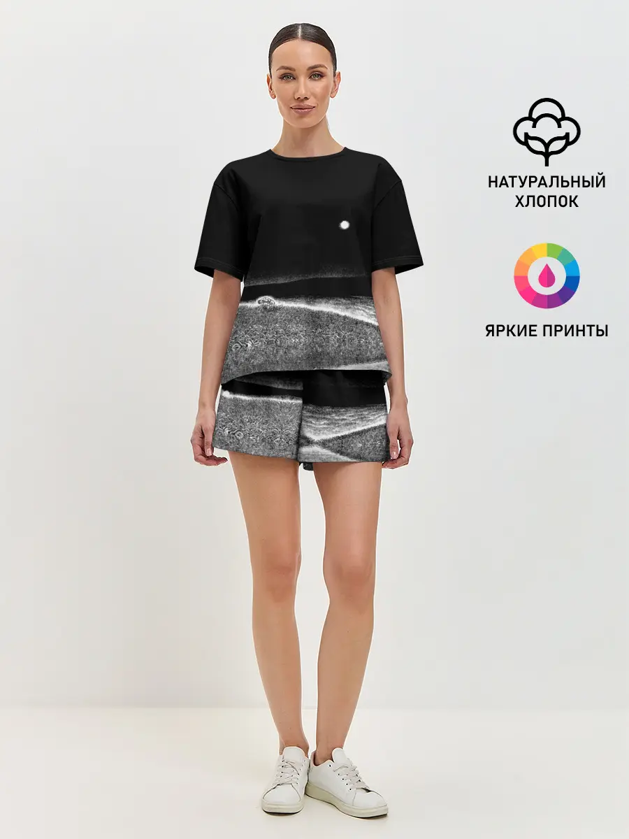 Женская пижама с шортами / Broken