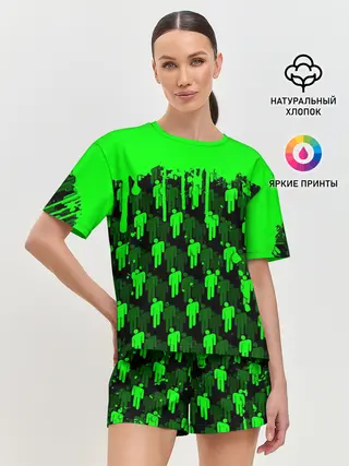 Женская пижама с шортами / BILLIE EILISH