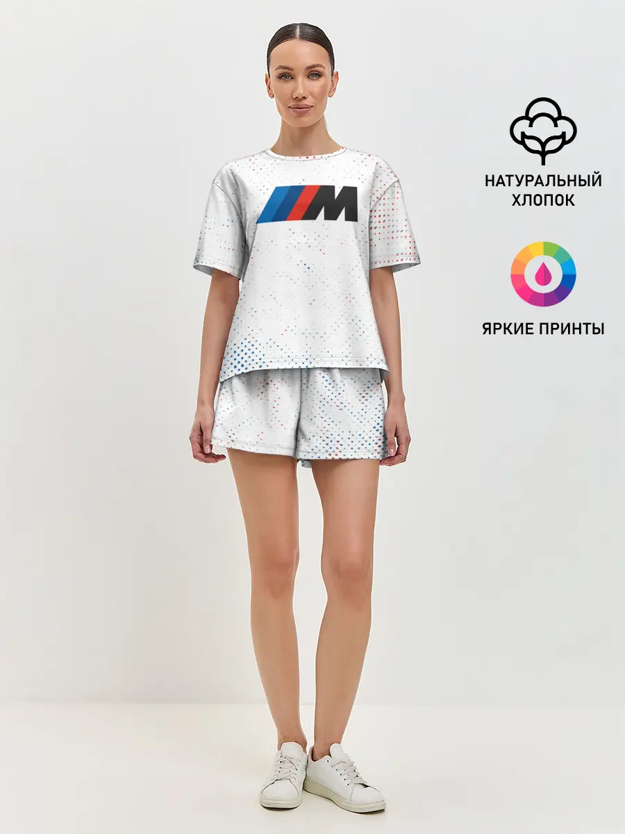 Женская пижама с шортами / BMW / БМВ