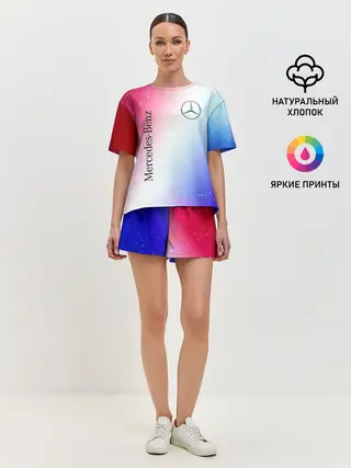 Женская пижама с шортами / MERCEDES / МЕРСЕДЕС