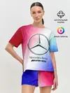 Женская пижама с шортами / MERCEDES / МЕРСЕДЕС