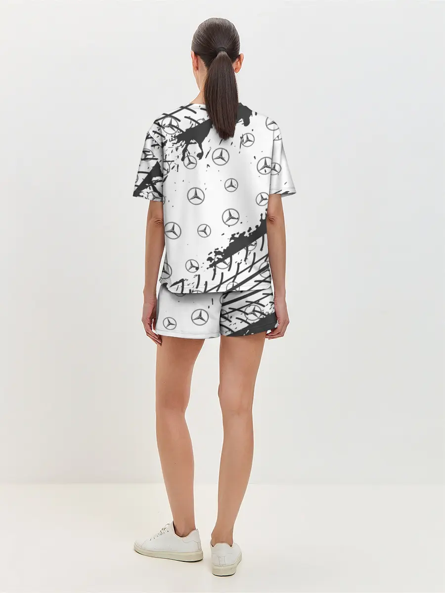 Женская пижама с шортами / MERCEDES / МЕРСЕДЕС