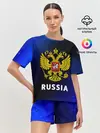 Женская пижама с шортами / RUSSIA / РОССИЯ