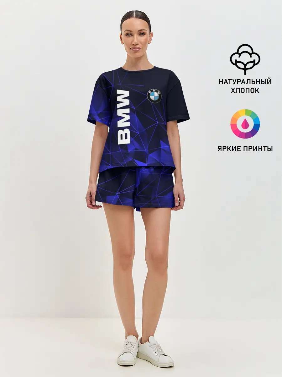 Женская пижама с шортами / BMW