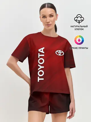 Женская пижама с шортами / TOYOTA