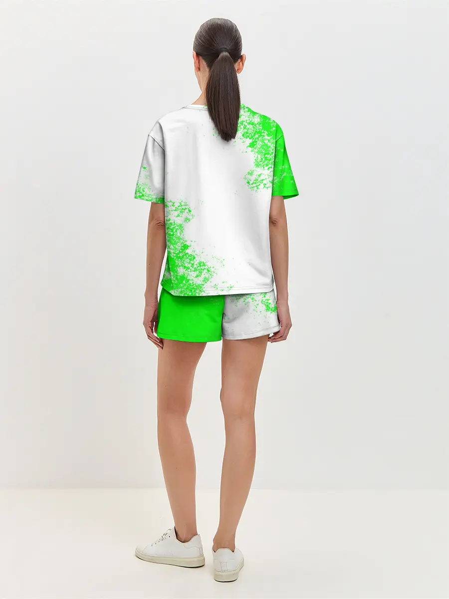 Женская пижама с шортами / MINECRAFT CREEPER